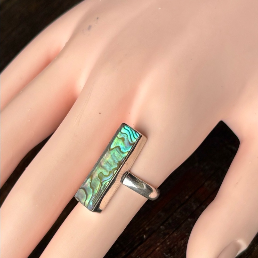 Abalone Shell Ring Shell Ring - image 8